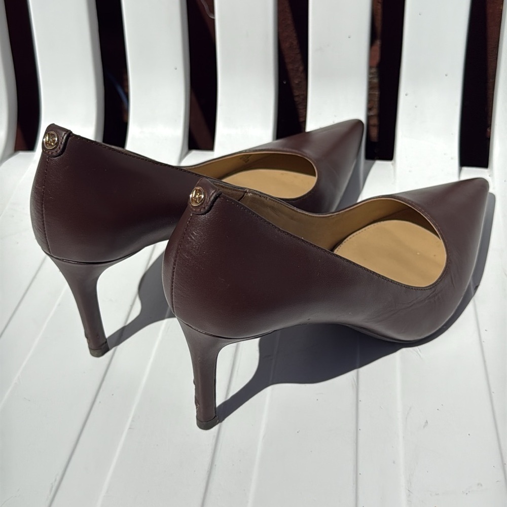 Michael Kors Dark Brown Heels Size 8M